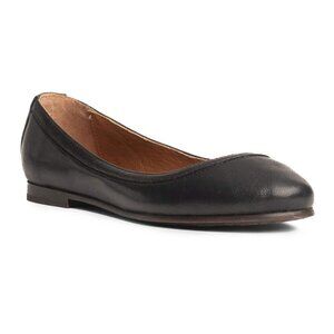 Frye Carson Ballet Flat, Black, Size 8